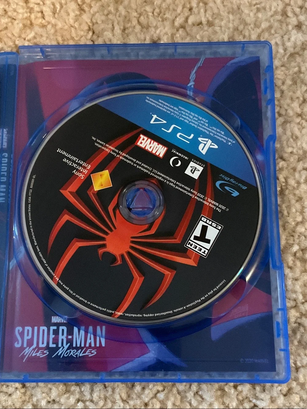 PlayStation PS4 Marvel Spider-Man: Miles Morales - Black & Red